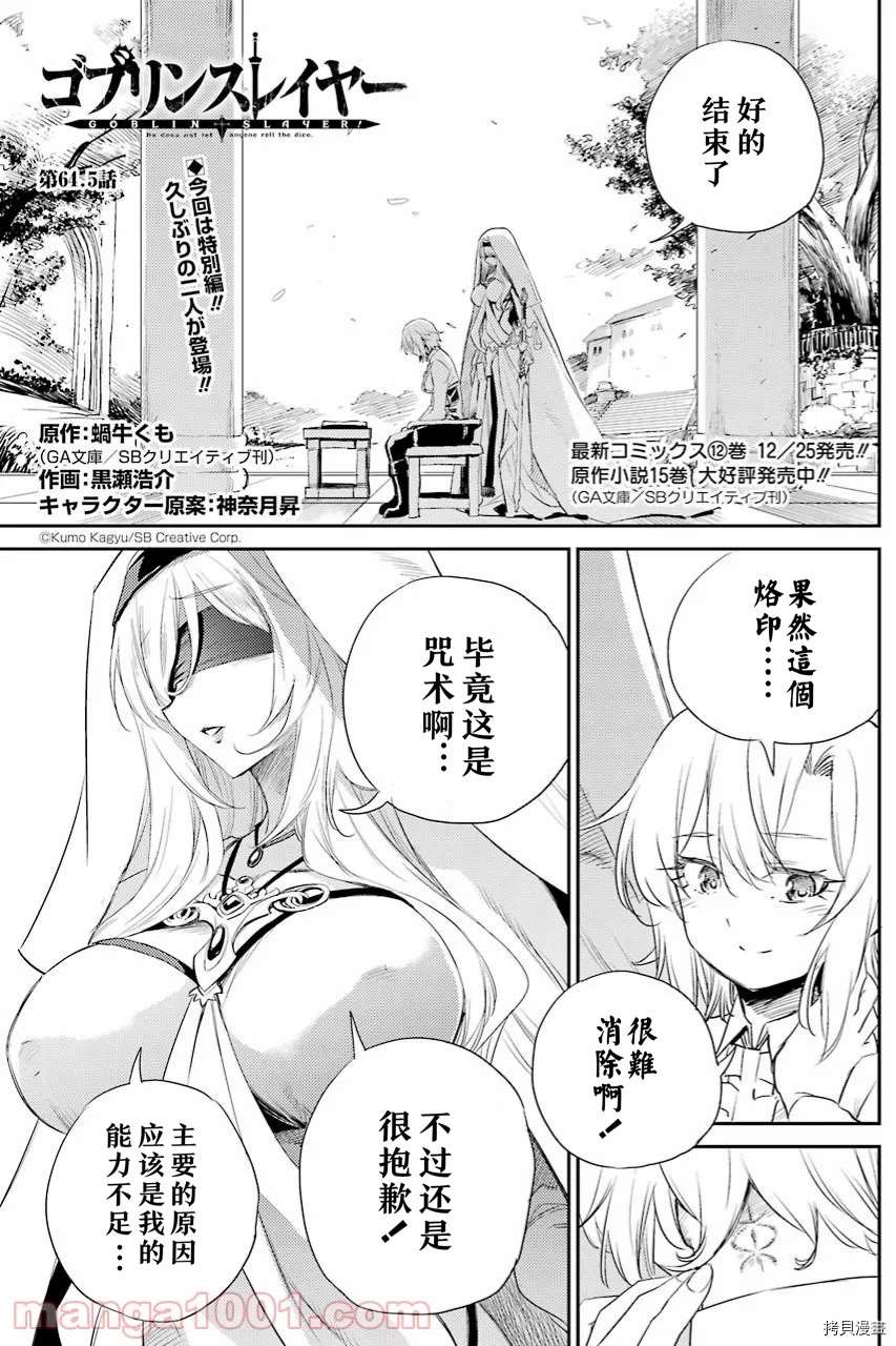 哥布林杀手漫画免费阅读下滑式漫画,第64.5话试看版1图