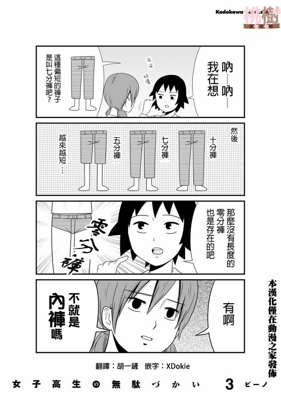 女高中生的虚度日常外号漫画,虚度日常小四格31图