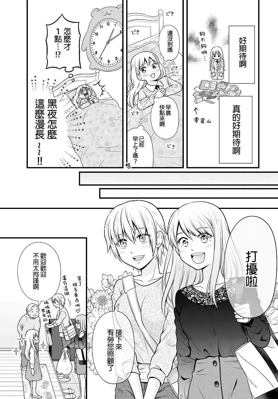 女高中生的虚度日常全12集免费版在线看漫画,第95话留宿5图