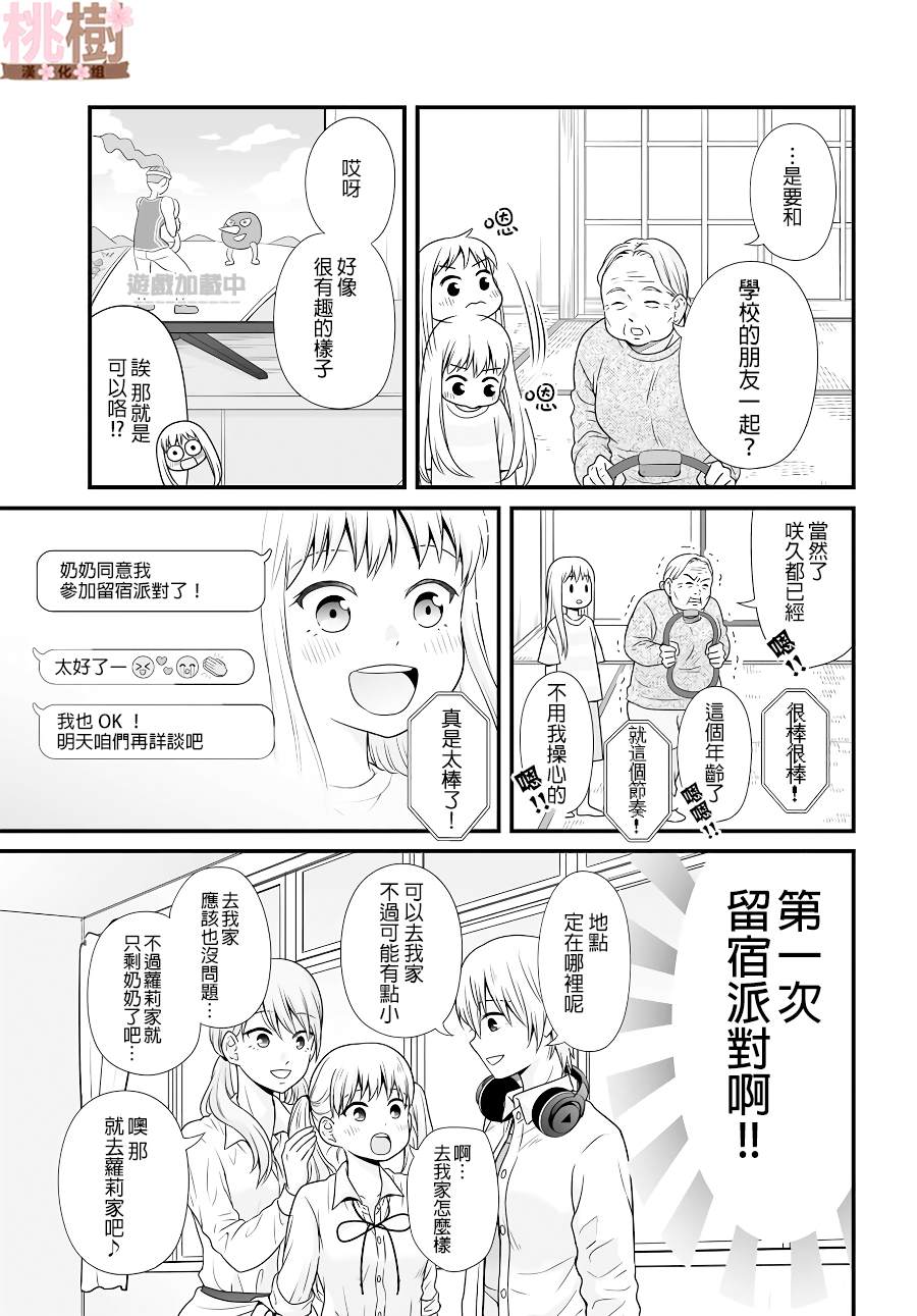 女高中生的虚度日常全12集免费版在线看漫画,第95话留宿3图