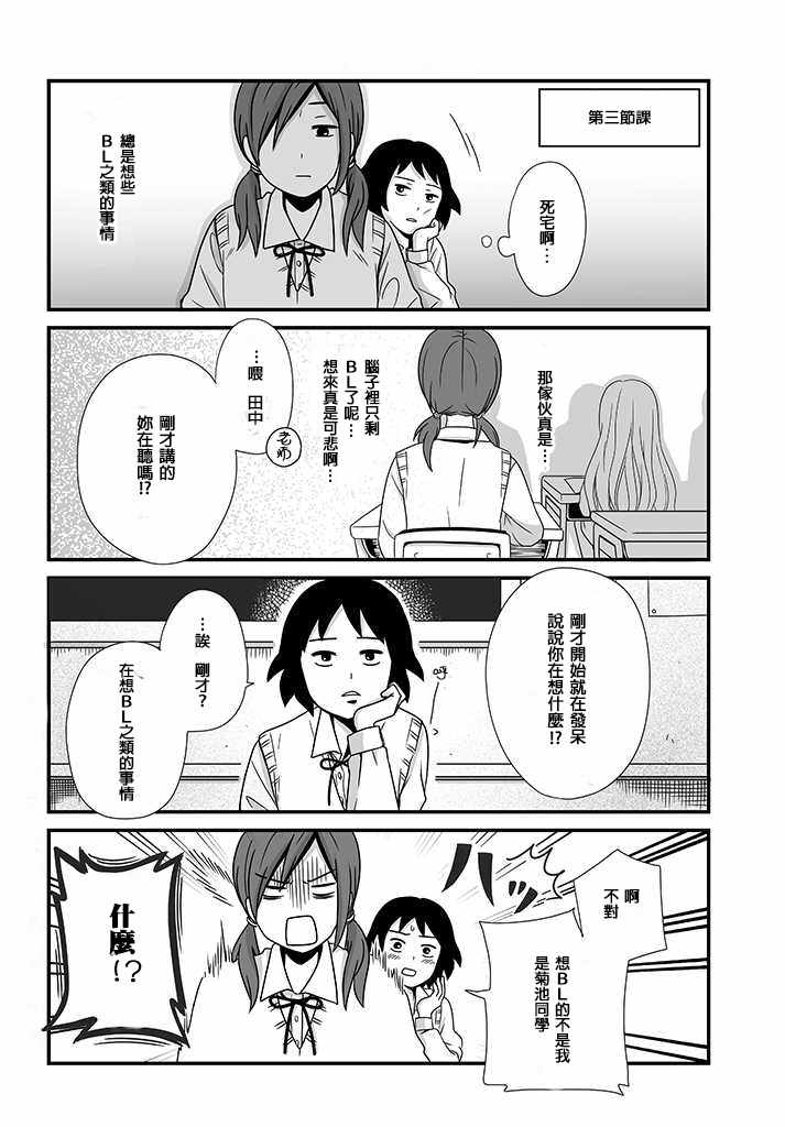 女高中生的虚度日常男主漫画,第4话2图
