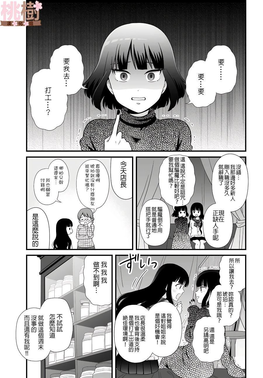 女高中生的虚度日常角色漫画,第82话打工3图