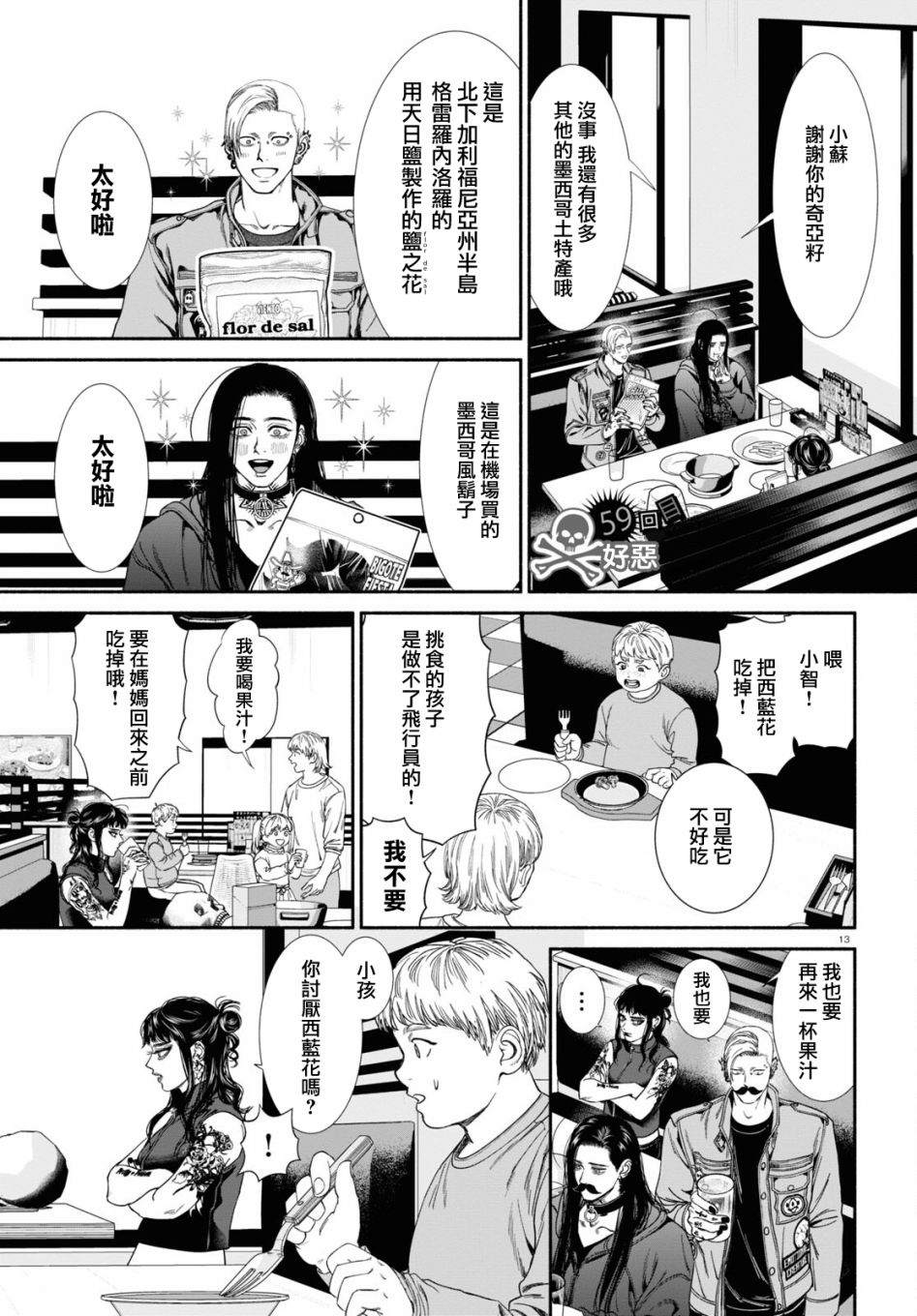 看起来很可怕的人漫画,第59话1图