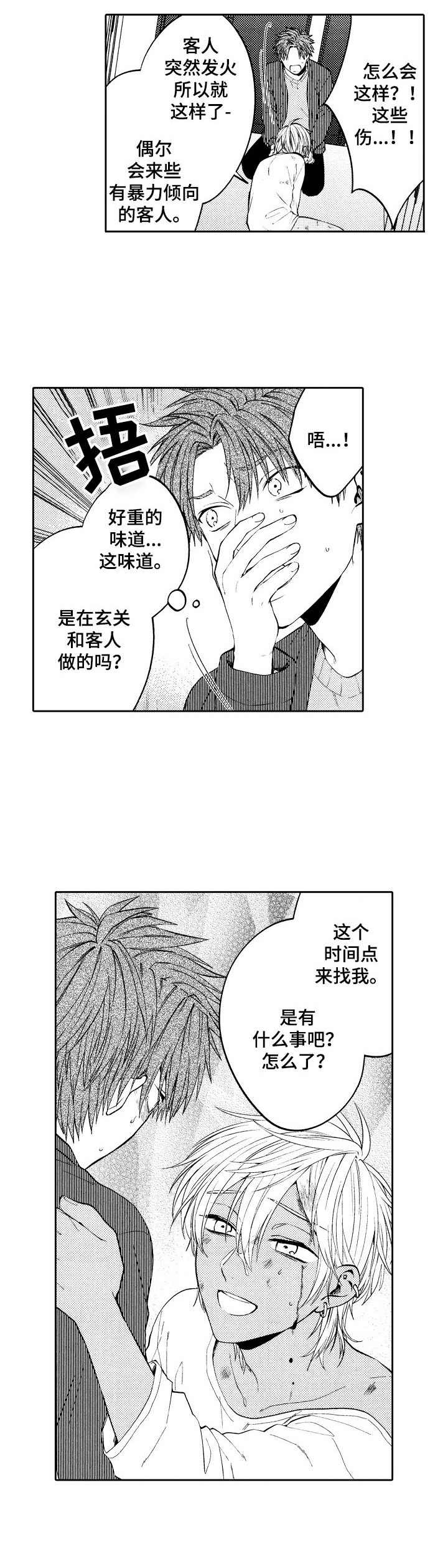 同源染色体交叉互换漫画,第12章：伤痕累累4图
