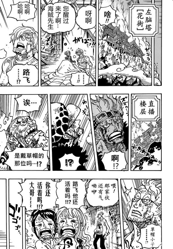 海贼王第1047话情报漫画,第1044话解放的战士3图