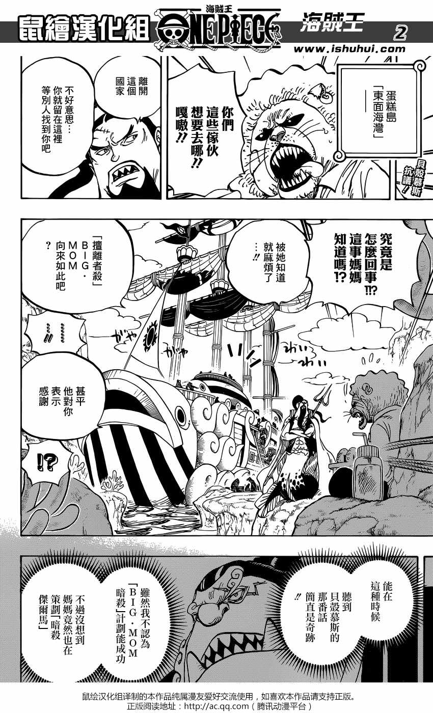 海贼王同人漫画,第860话2图