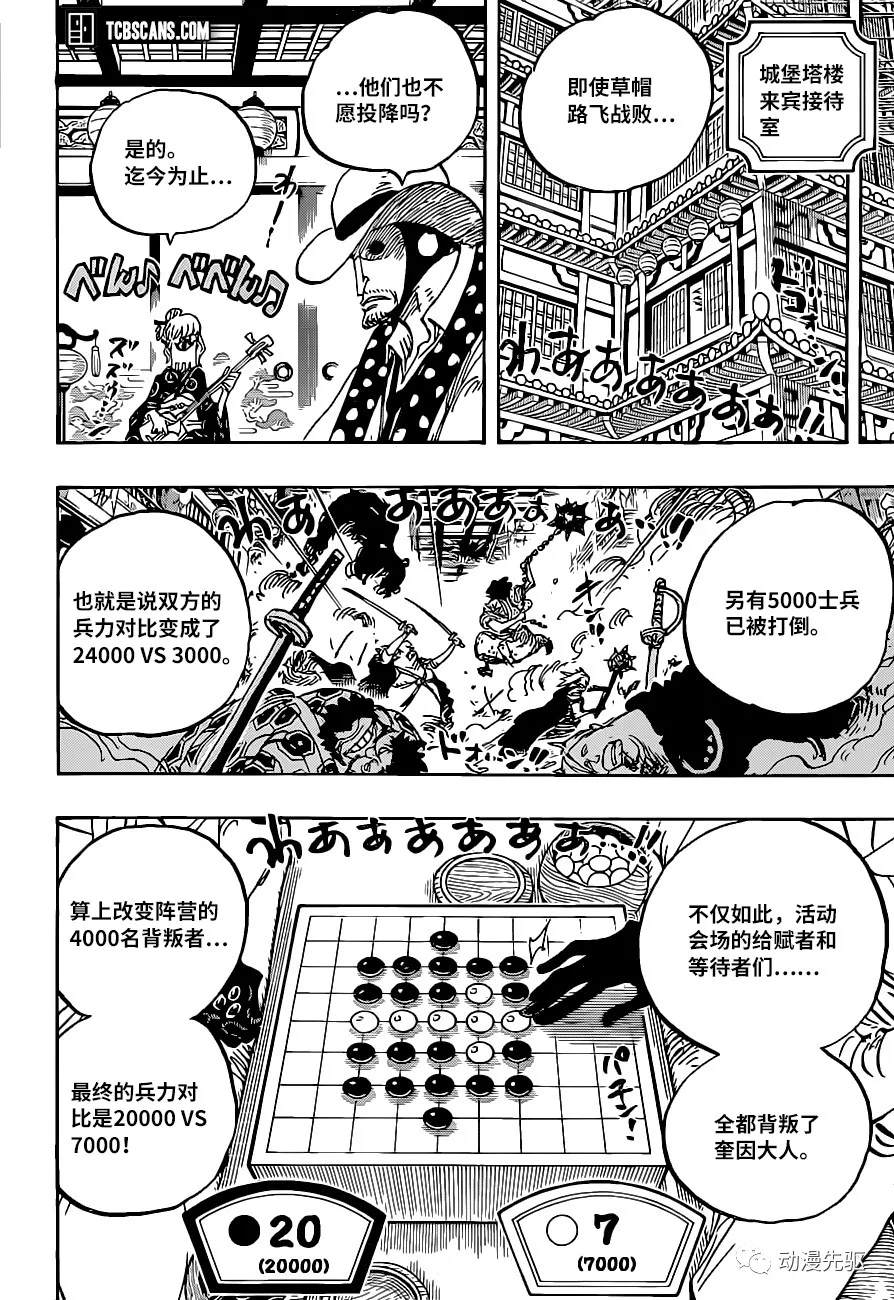 海贼王op粉漫画,第1016话在下小玉是也4图