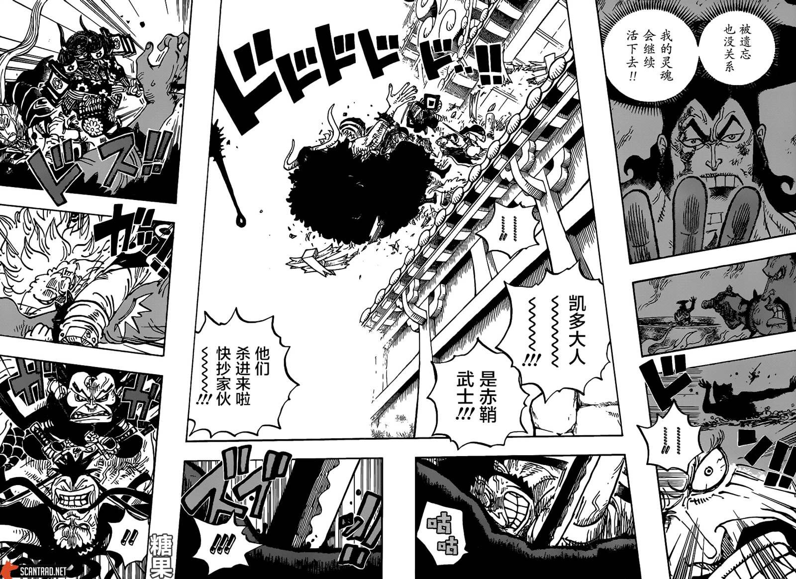 海贼王燃烧意志官网漫画,第987话忠诚锦3图