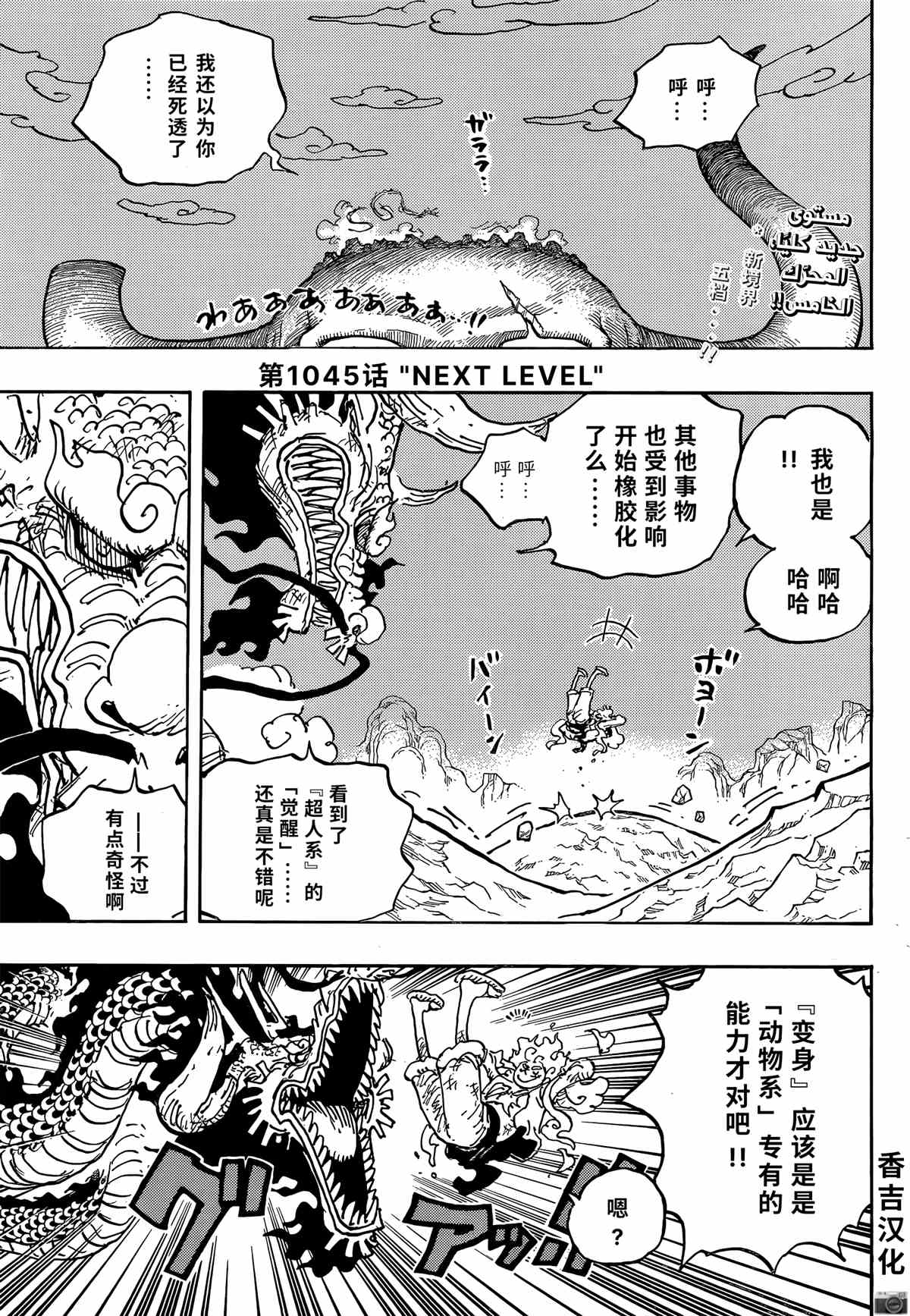 海贼王第1047话情报漫画,第1045话NEXTLEVEL1图