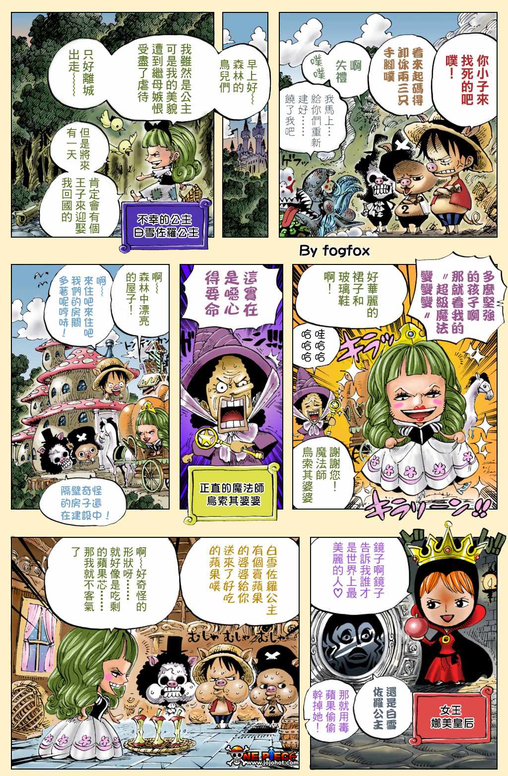 海贼王1127在线观看樱花动漫漫画,外传：第8话童话时间5图