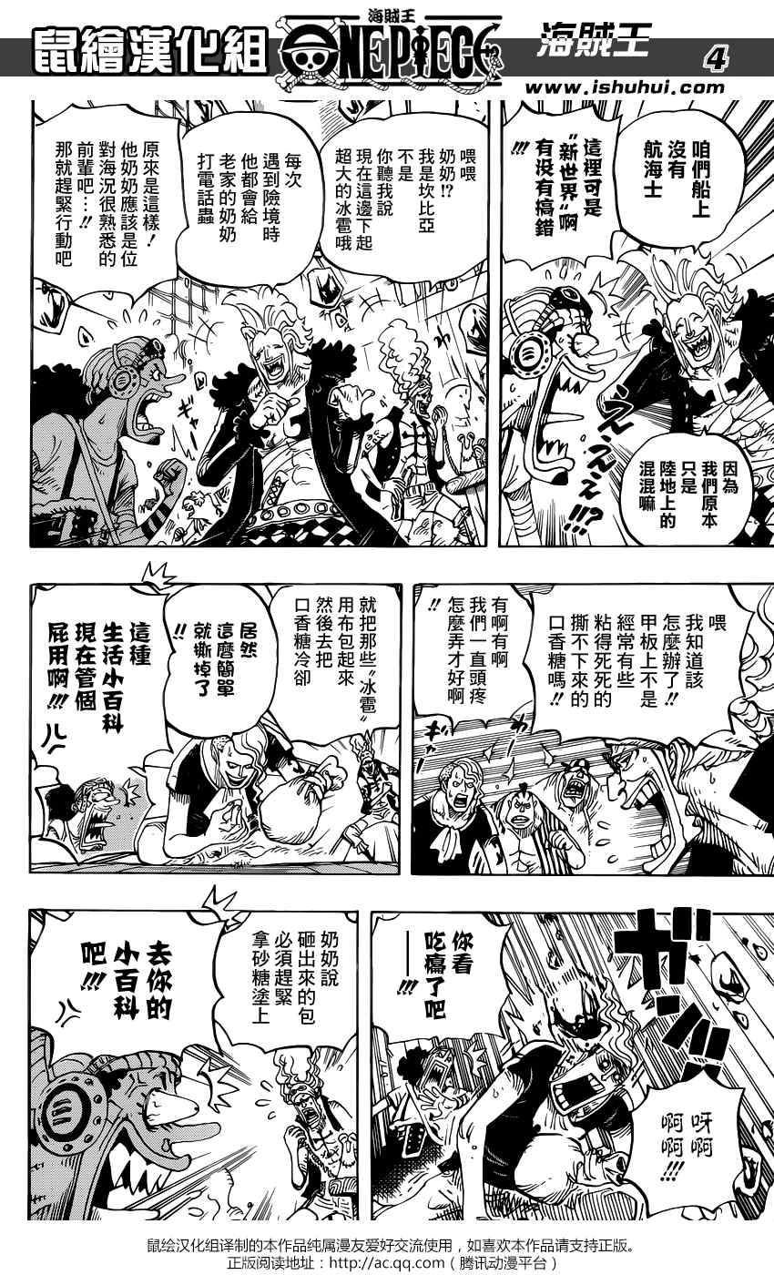 海贼王游戏漫画,第802话3图