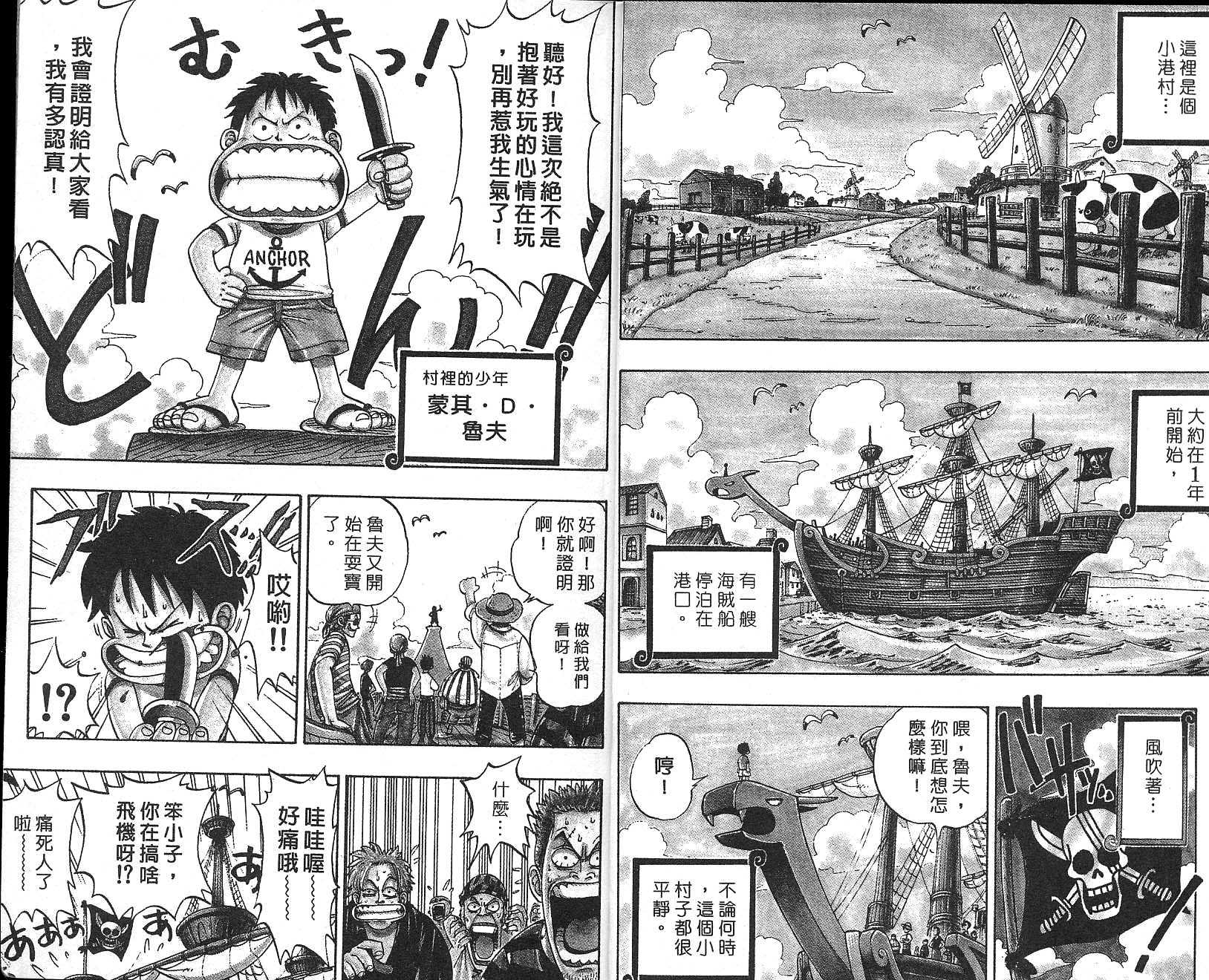海贼王图片漫画,第1卷5图