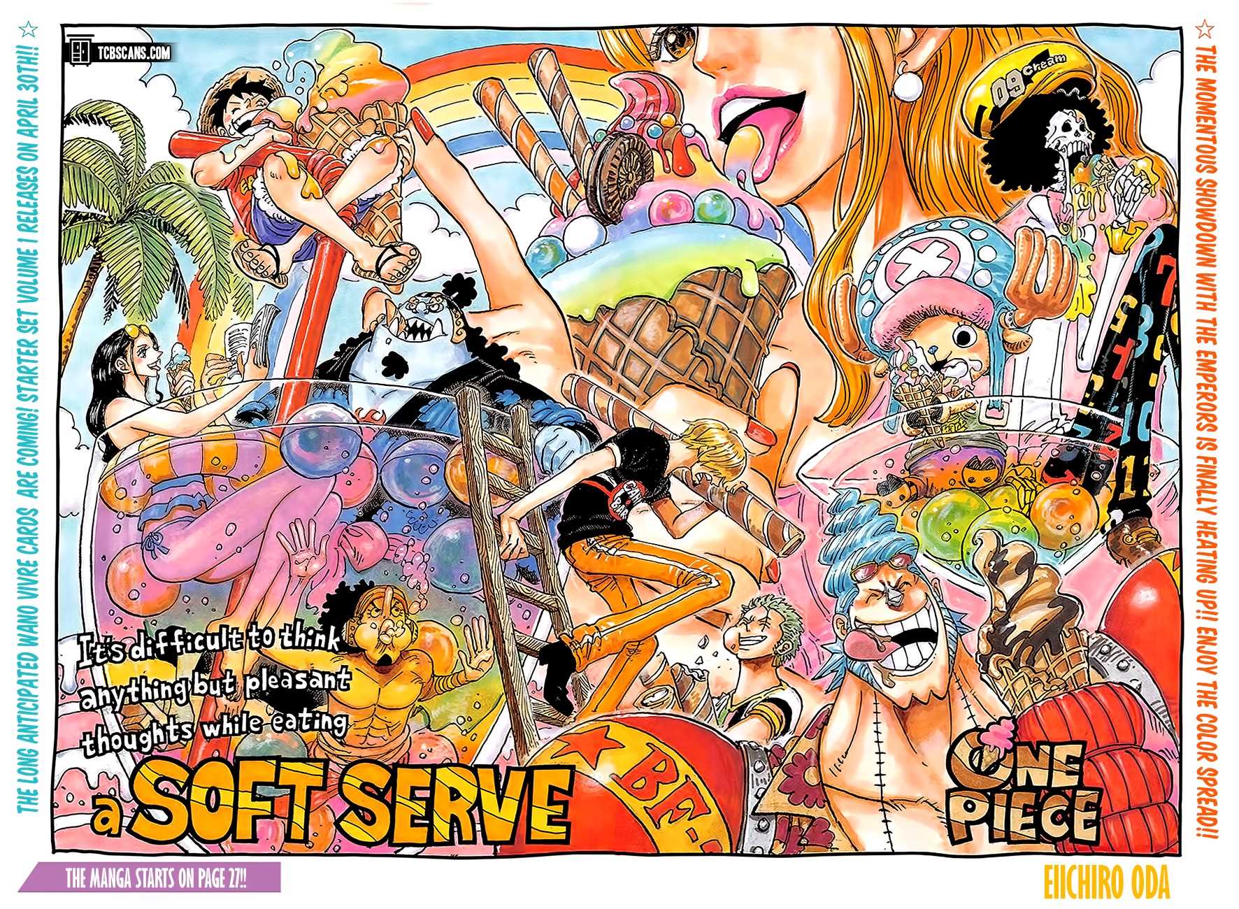 海贼王动漫在线观看完整版免费高清漫画,第1011话红豆馅的仁义2图