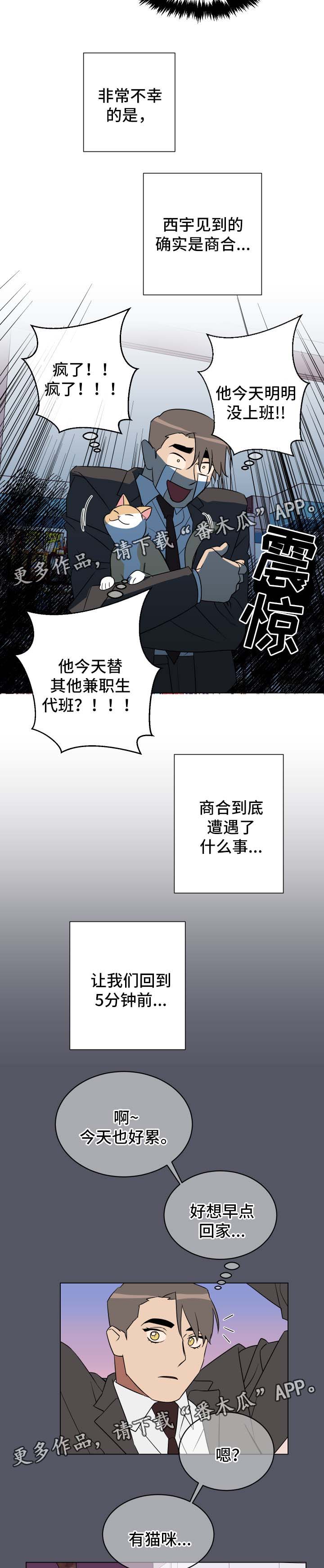 年下什么意思漫画,第30章：喂猫2图