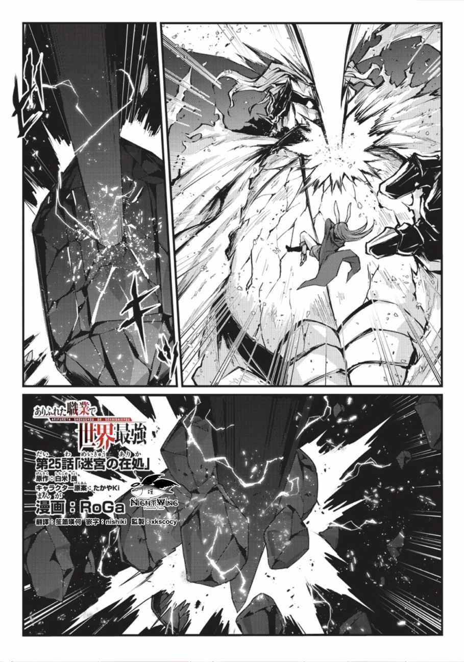 平凡职业造就世界最强免费观看漫画,第25话1图