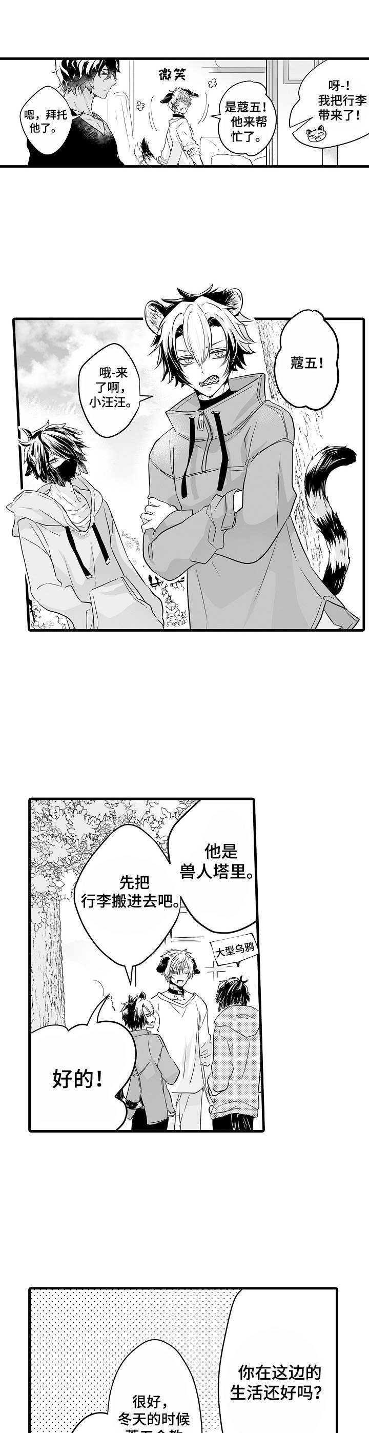 森林中的熊先生在冬眠漫画,第4章：预防针4图