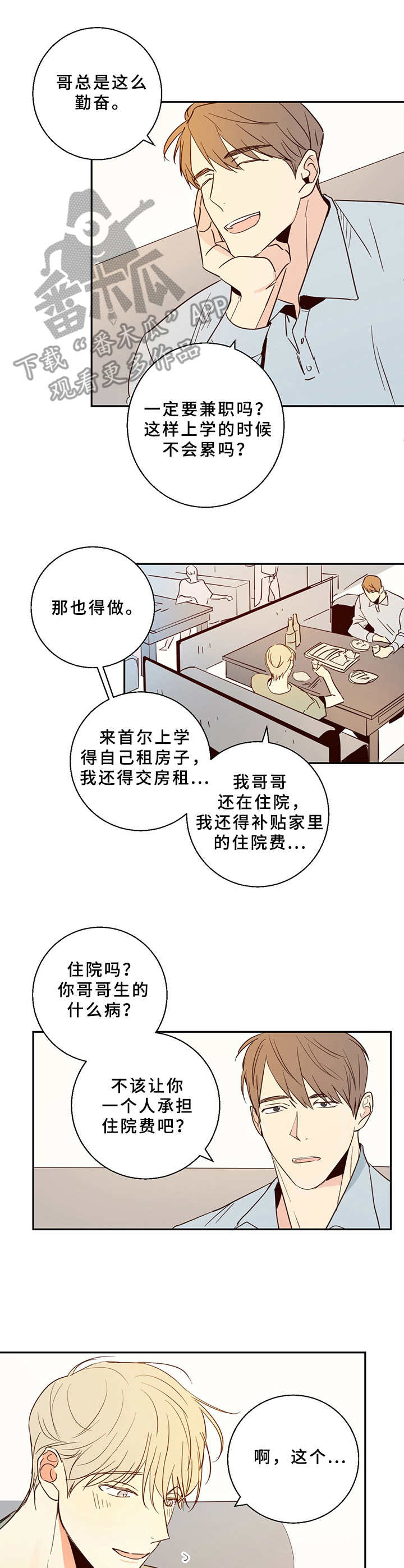 危险便利店实体漫画,第7章：约饭5图