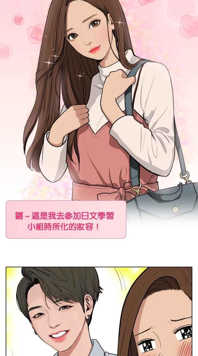 女神降临解说全集漫画,特别篇4 朱静的美妆技巧大公开！3图