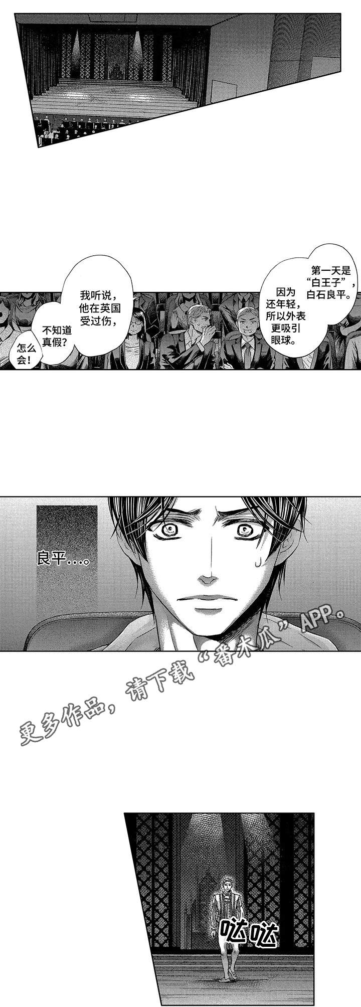 芭蕾王子盛世东资料漫画,第16章：表演4图