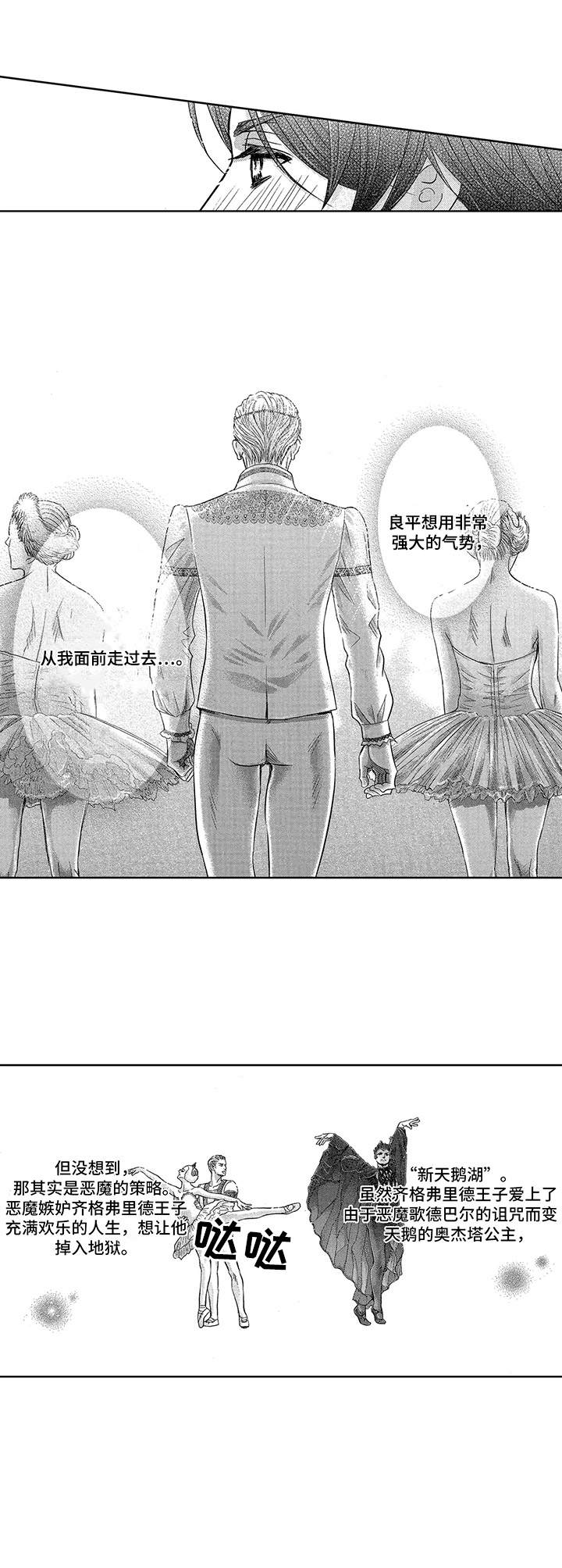 芭蕾王子盛世东资料漫画,第16章：表演3图