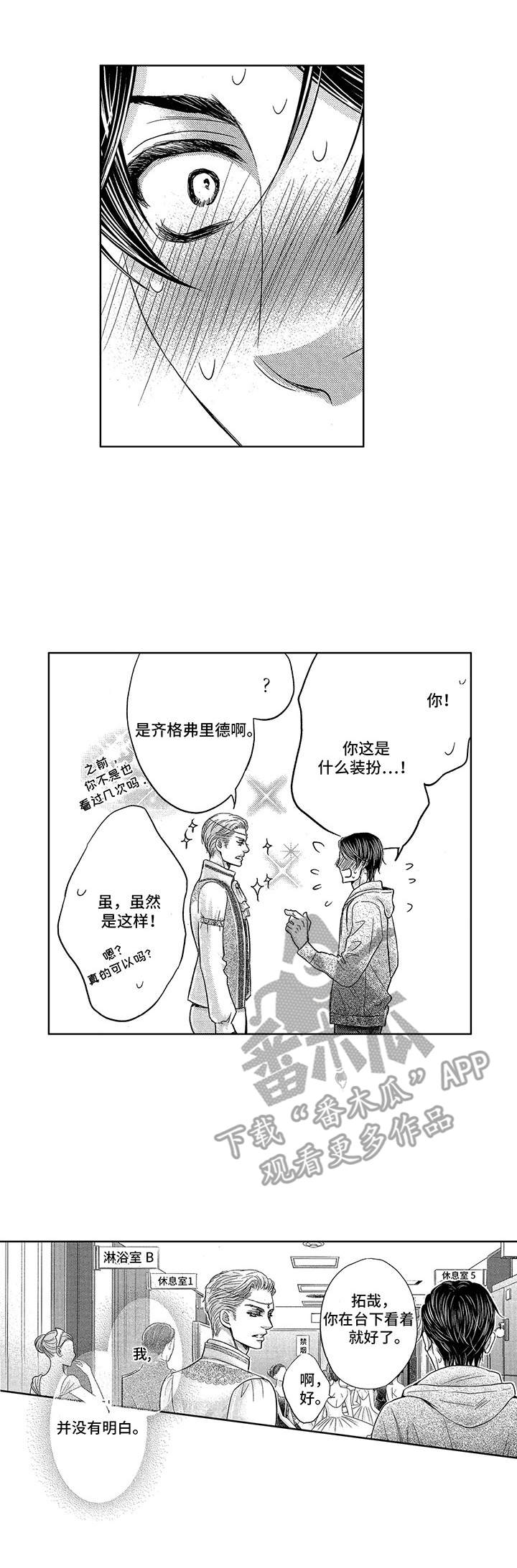 芭蕾王子盛世东资料漫画,第16章：表演2图