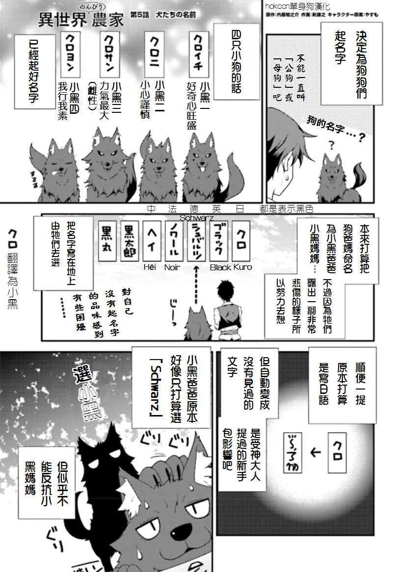 异世界悠闲农家第一季在线观看免费漫画,第5话1图