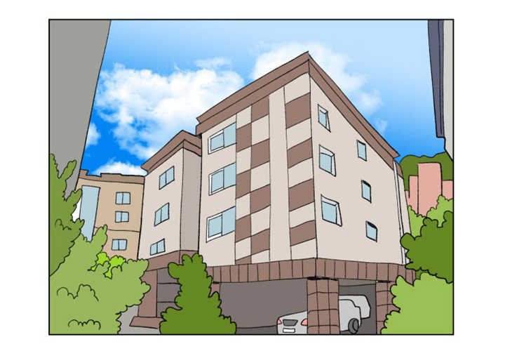 一家四口两个男孩简笔画漫画,第61章：夏天了呢2图