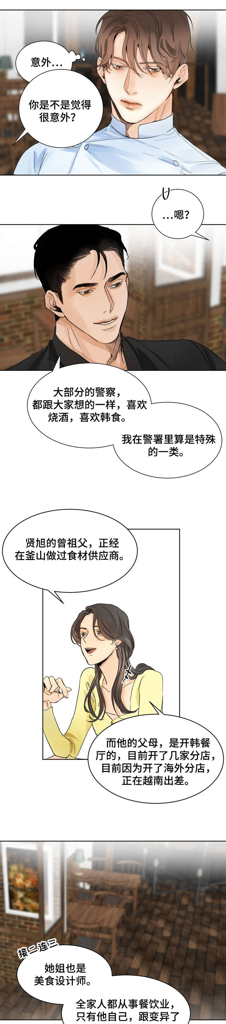 外滩三号意大利餐厅漫画,第4章：婚礼1图