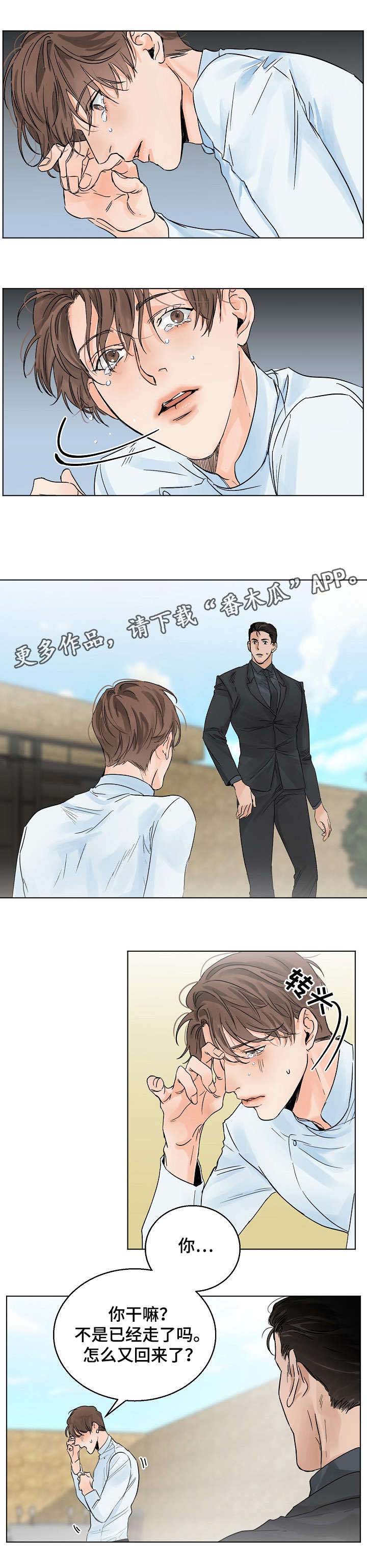 意大利餐厅吃饭漫画,第7章：爱过4图