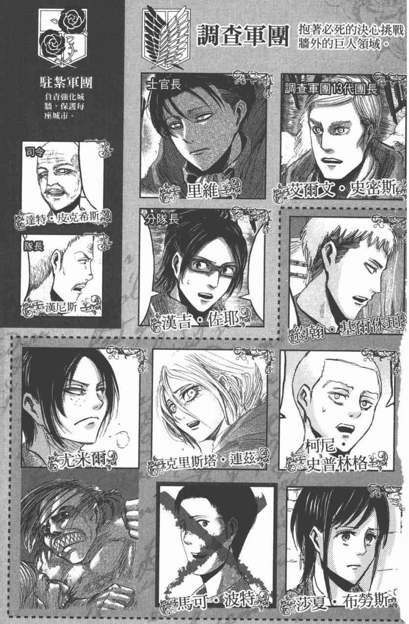 进击的巨人三笠漫画,第11卷5图