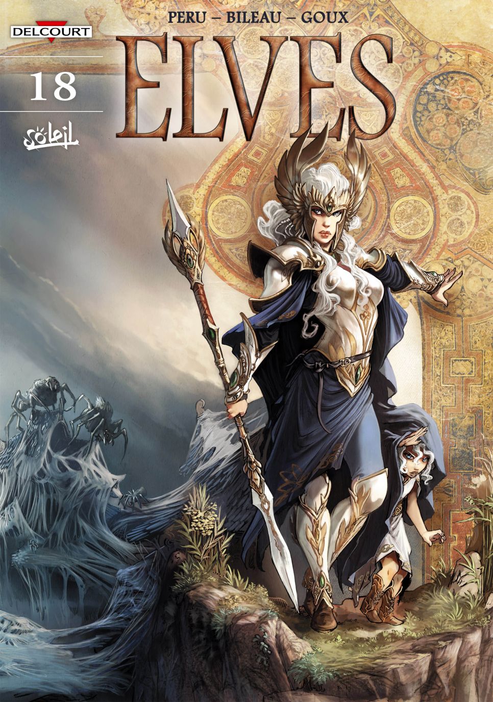 精灵是的剑舞第二季漫画,第18.1话1图