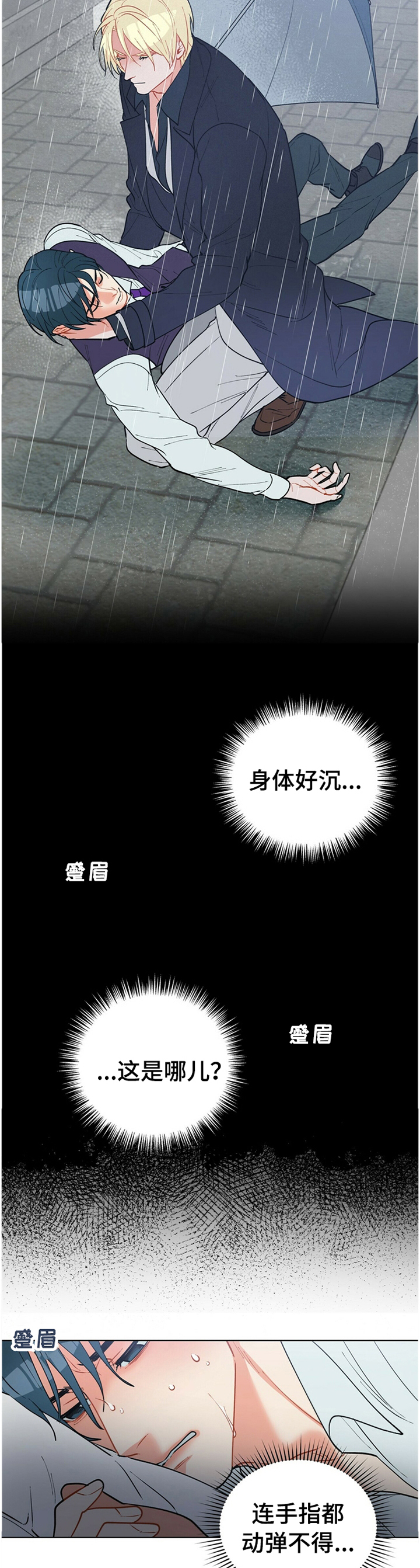 黑渡鸦竹林雨小说漫画,第64章：告诉我,我是谁5图
