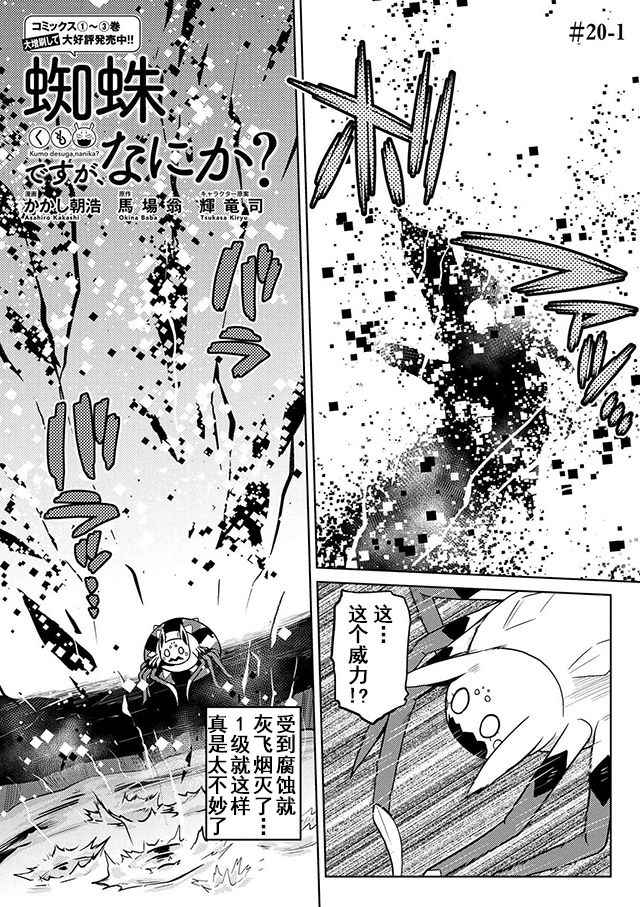 不过是蜘蛛什么的漫画免费阅读漫画,第20.1话1图