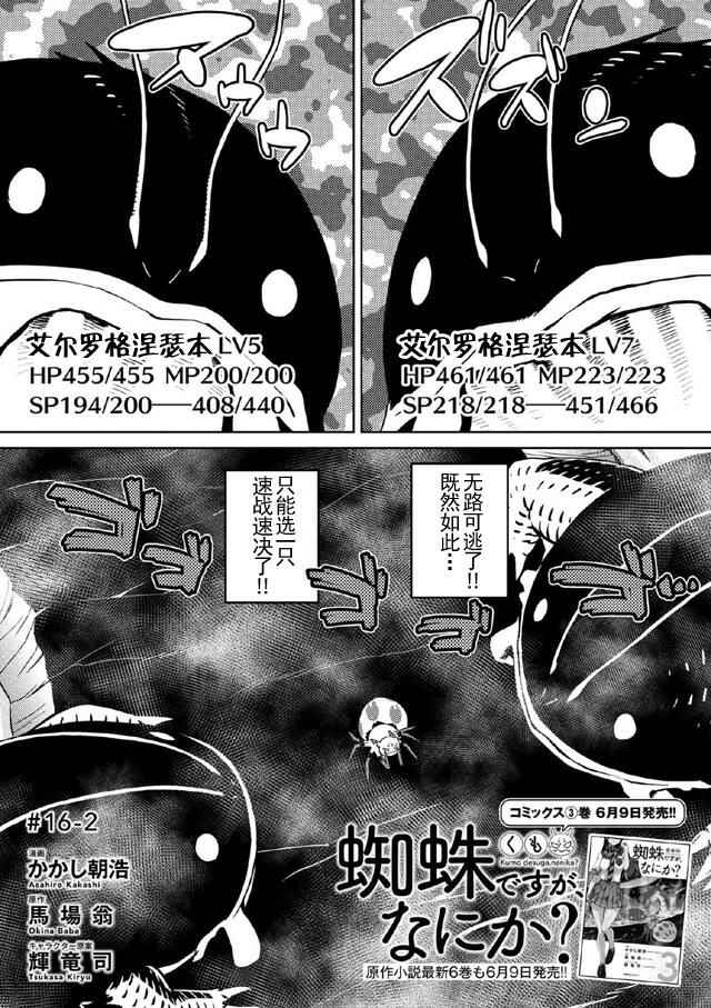 不过是蜘蛛而已小说漫画,第16.2话1图
