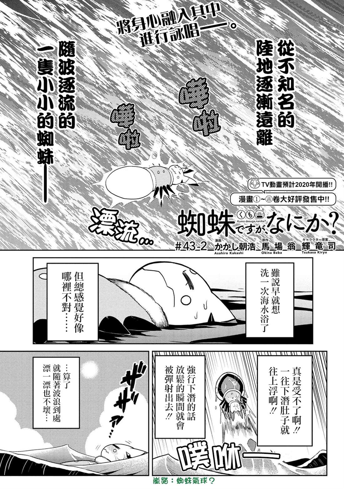 不过是蜘蛛什么的小说解读漫画,第43.2话1图