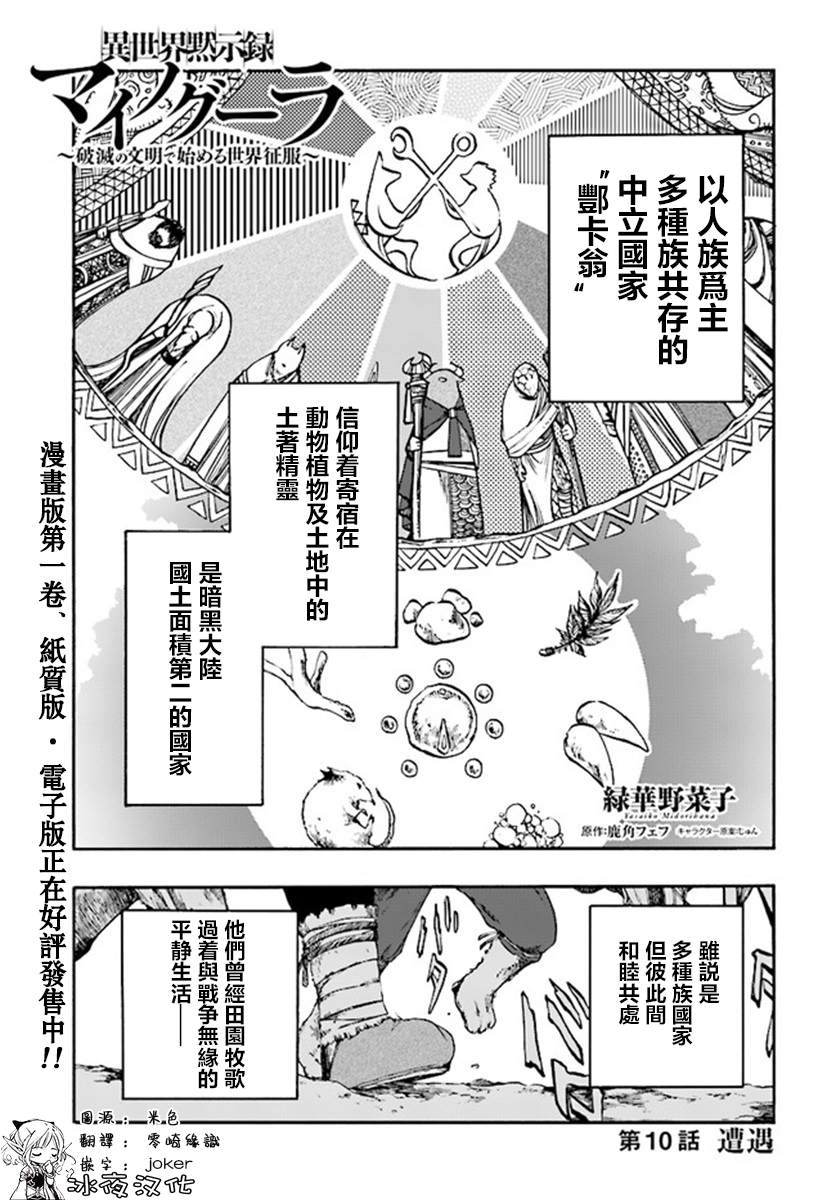 异世界默示录米诺戈拉24漫画,第10.1话1图