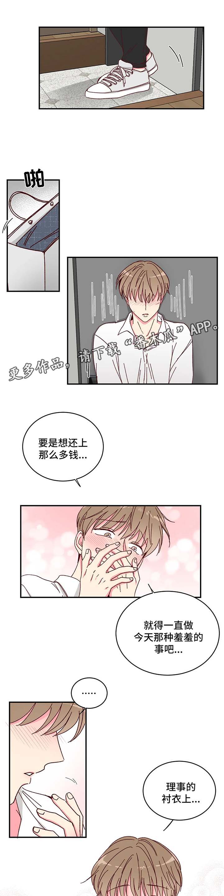奶油蛋糕图片漫画,第14章：兼职1图