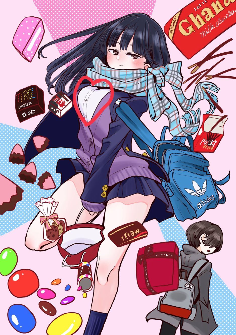 我心里危险的东西联动漫画,情人节彩图1图