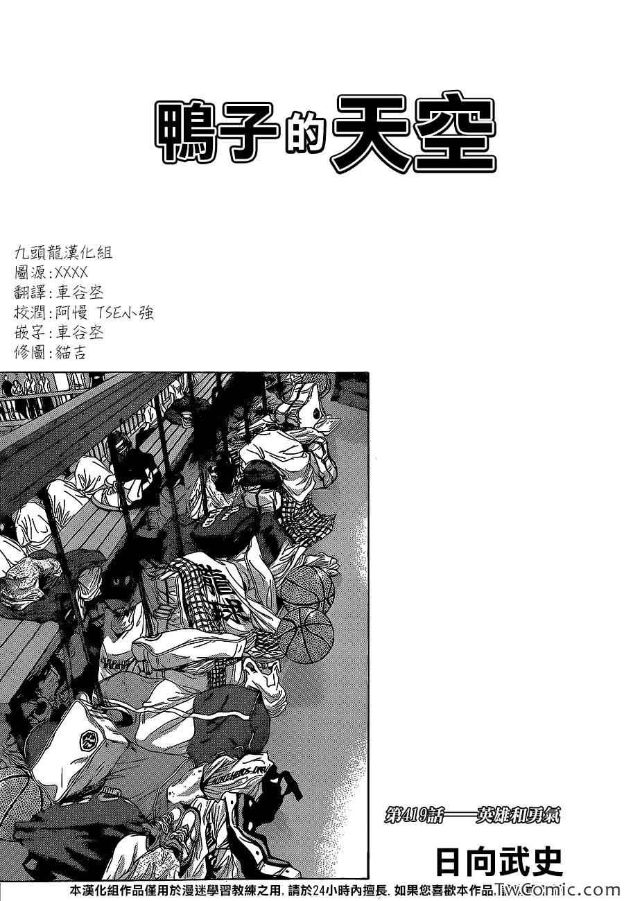 篮球少年王第一季樱花动漫漫画,第419话1图