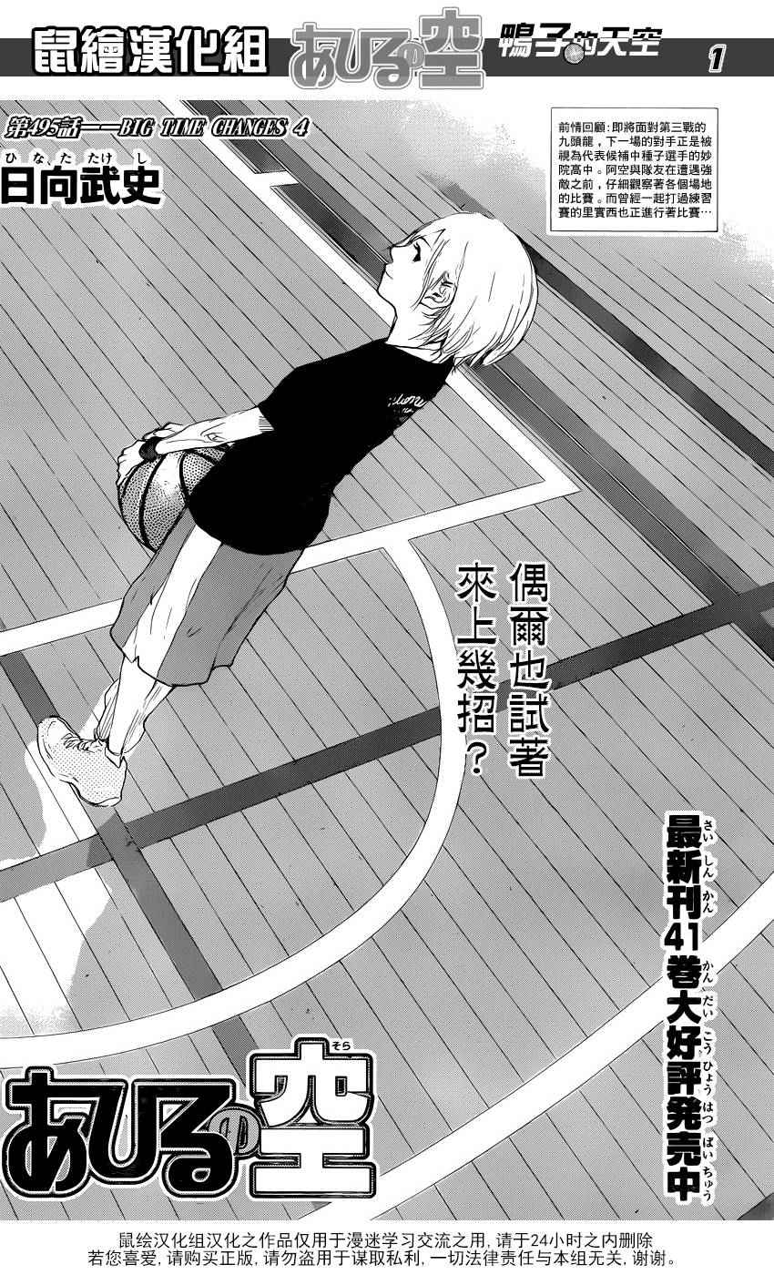 篮球少年王车谷空结局漫画,第495话1图