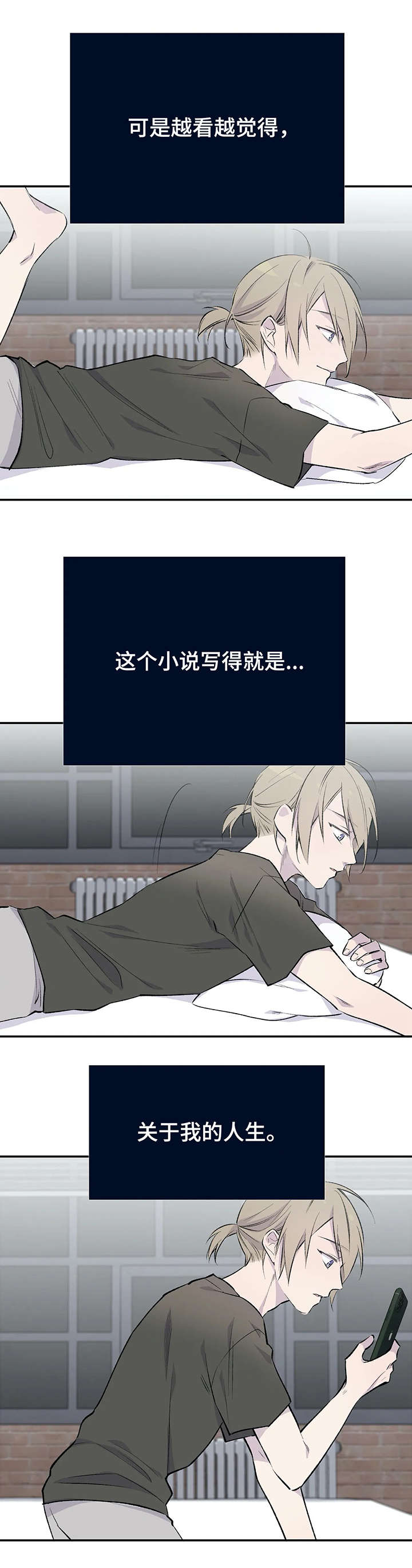 自述报告怎么写漫画,第2章：小说3图