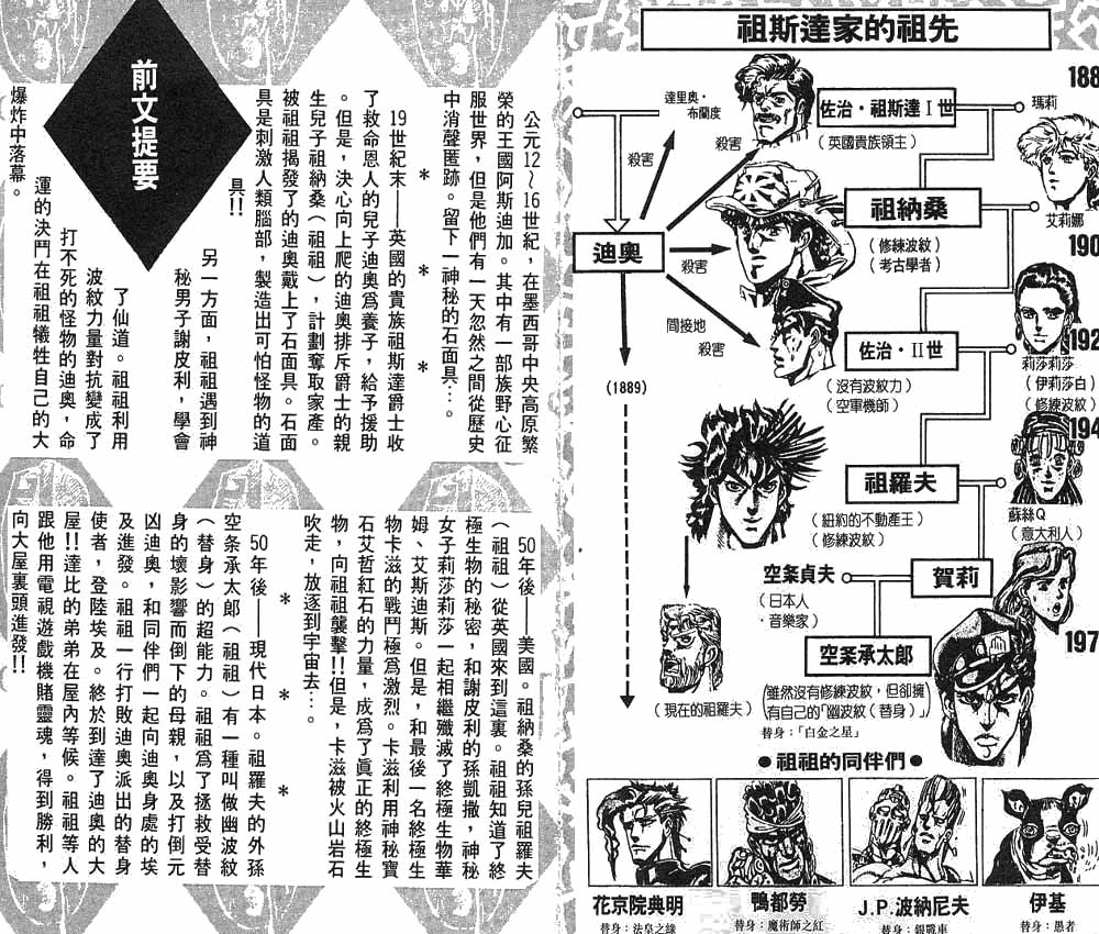 jojo奇妙冒险星尘斗士结局漫画,第26卷3图