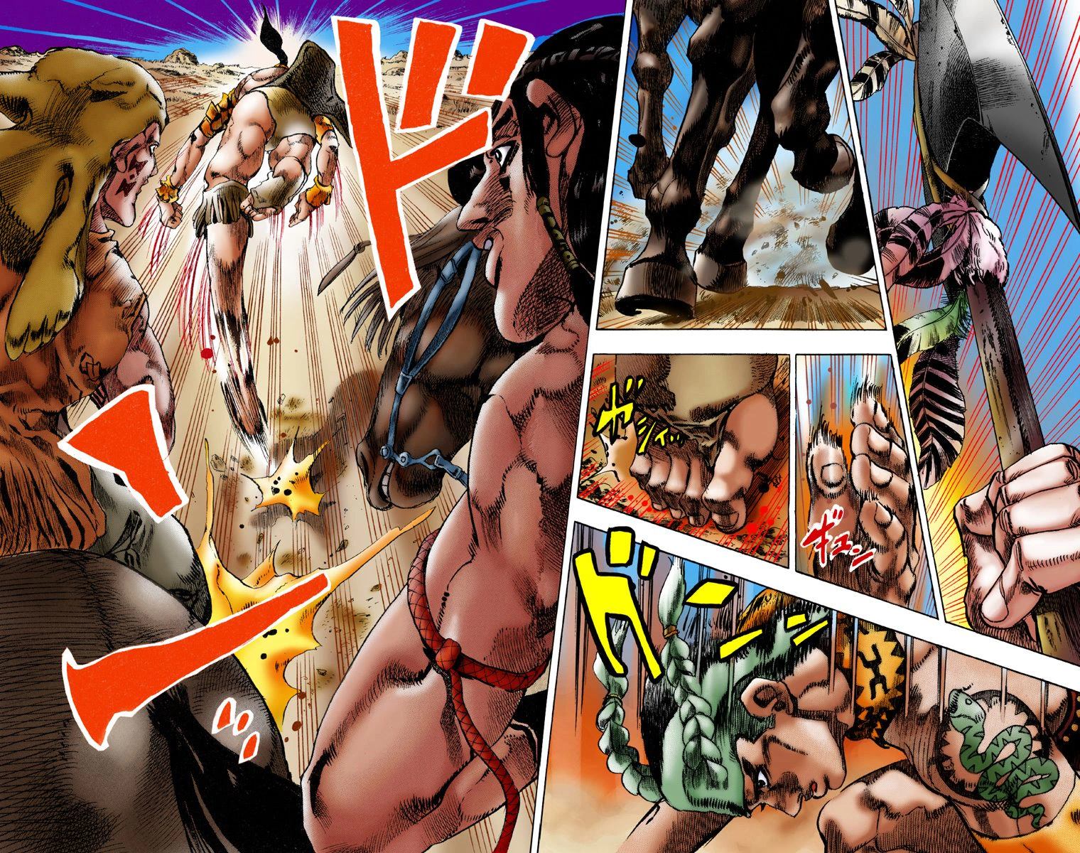 jojo的奇妙冒险漫画,第7部1卷全彩5图