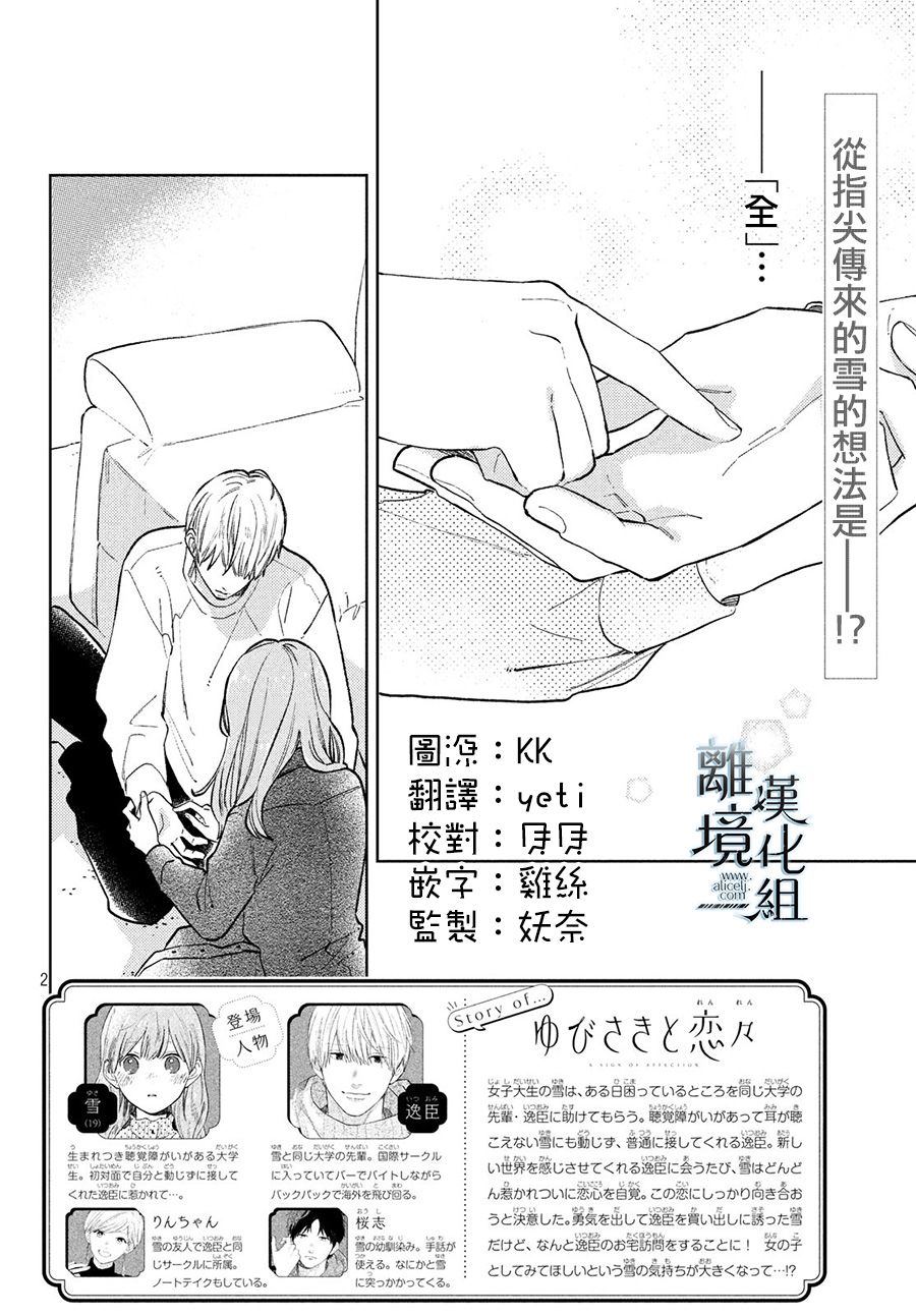 指尖相触恋恋不舍动漫免费观看漫画,第8话2图
