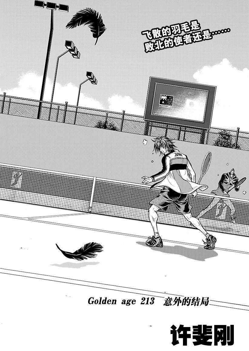 新网球王子游戏漫画,第213话试看版2图
