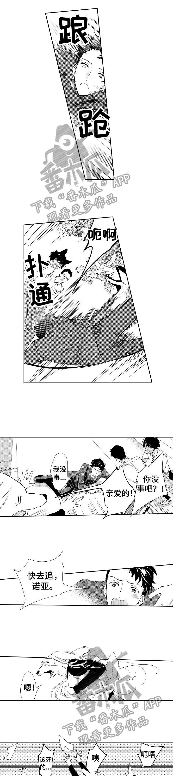 他带着礼物走来了原版漫画,第15章：追1图