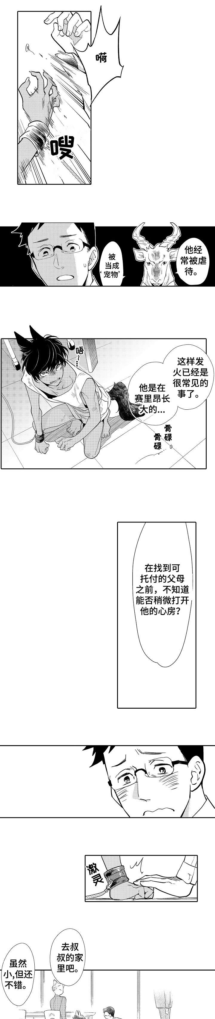他带来了光小说简介漫画,第1章：孩子5图