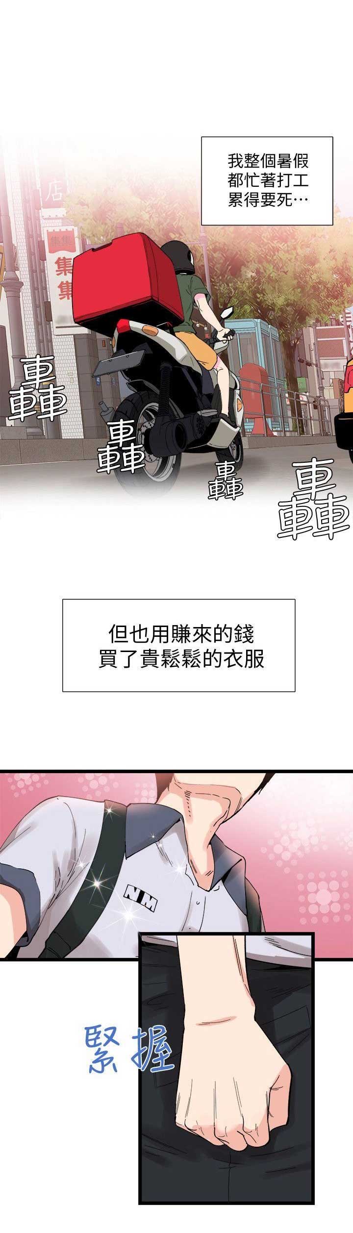青春密码眼霜漫画,第1话4图