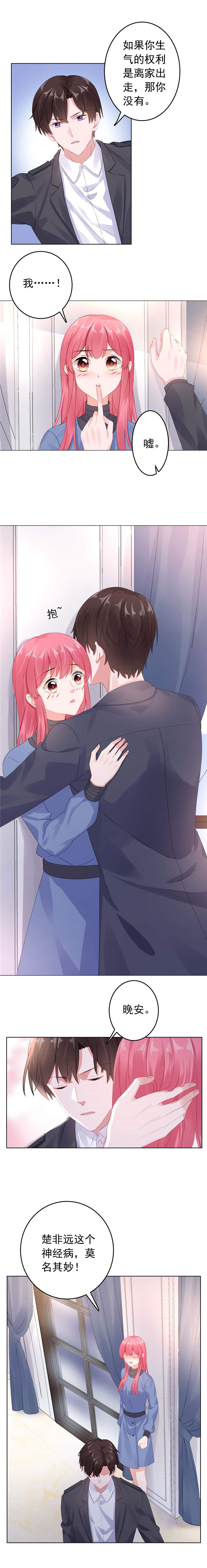 宠婚来袭第二季宋安乔怀孕漫画,第26章：暴风雨前的平静1图