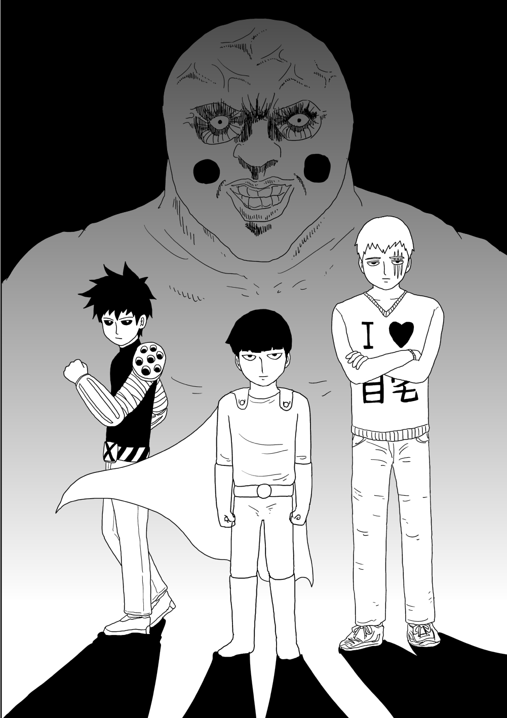 灵能百分百第三季在线免费观看完整版漫画,外传：第23话投稿回馈漫画3图
